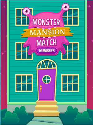 Monster Mansion Match Numbers 